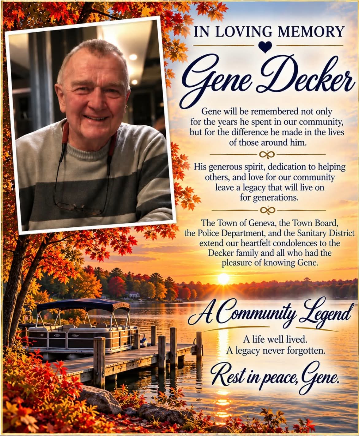 In Memory of Gene Decker
